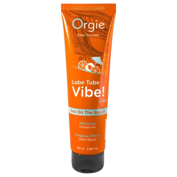 Orgie Lube Tube - Gel Intime Pétillant - Sex on the Beach (100ml)