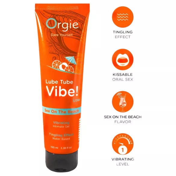 Orgie - gel intime stimulant - effet frissons - Sex on the Beach - 100 ml