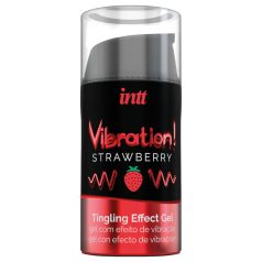 Intt Vibration! - Gel vibrateur liquide - Fraise (15ml)