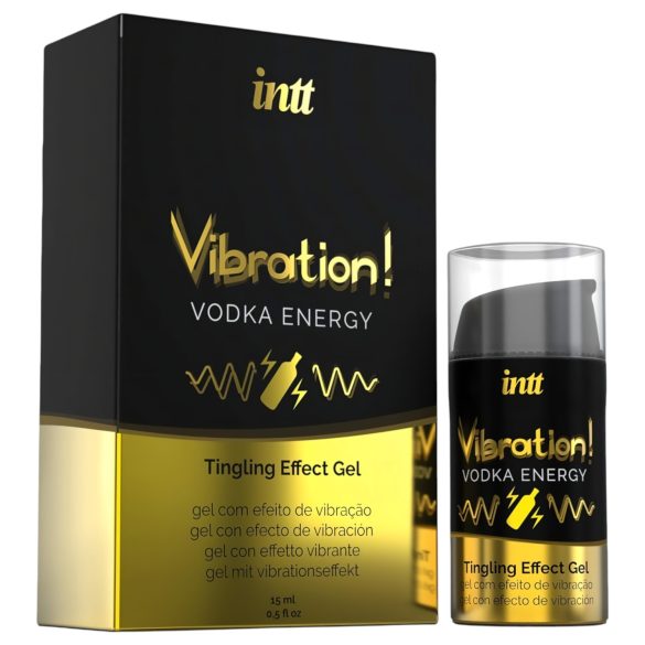 Intt Vibration! - vibromasseur liquide - Énergie Vodka (15ml)