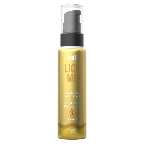 Intt Lick Me - Gel lubrifiant chauffant goût miel (50ml)