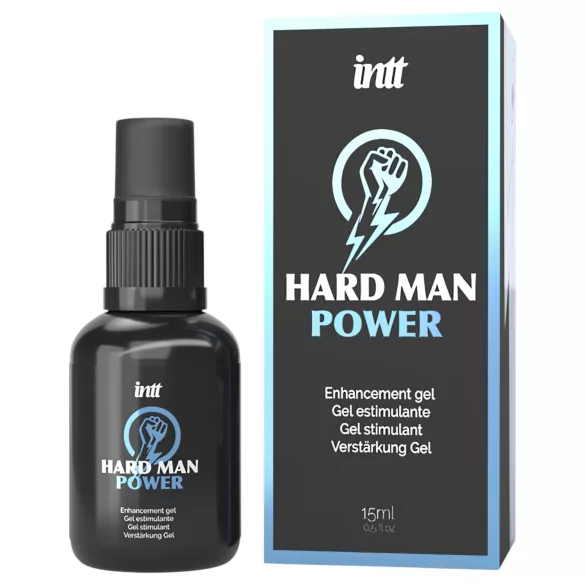 Intt Hard Man Power - gel stimulant homme - 15ml