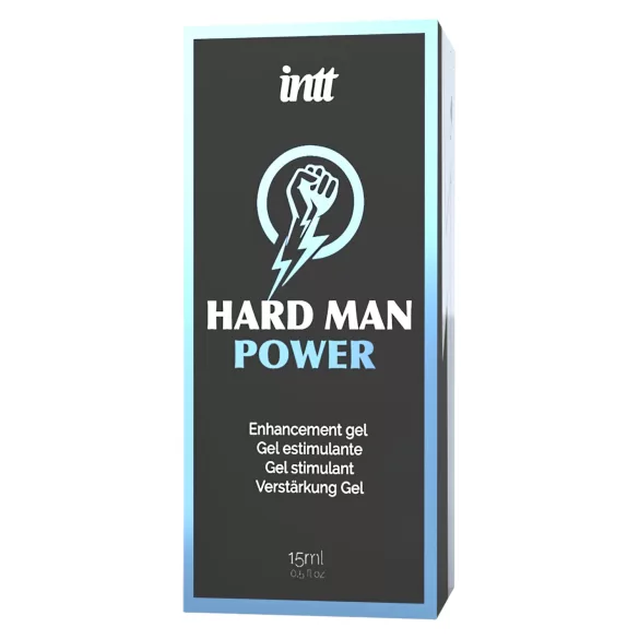 Intt Hard Man Power - gel stimulant homme - 15ml