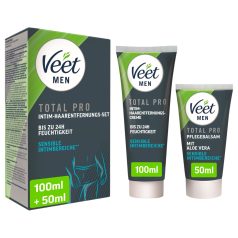 Veet - Crème et Baume Dépilatoire Intime pour Hommes (100+50ml)   Veet - Crème et Baume Dépilatoire Intime pour Hommes (100+50ml)