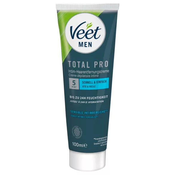Veet - crème dépilatoire intime et baume pour hommes (100 ml + 50 ml)