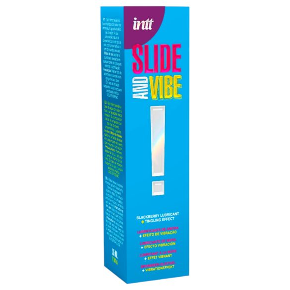 Intt - Gel lubrifiant intime comestible et pétillant - Mûre (35ml)