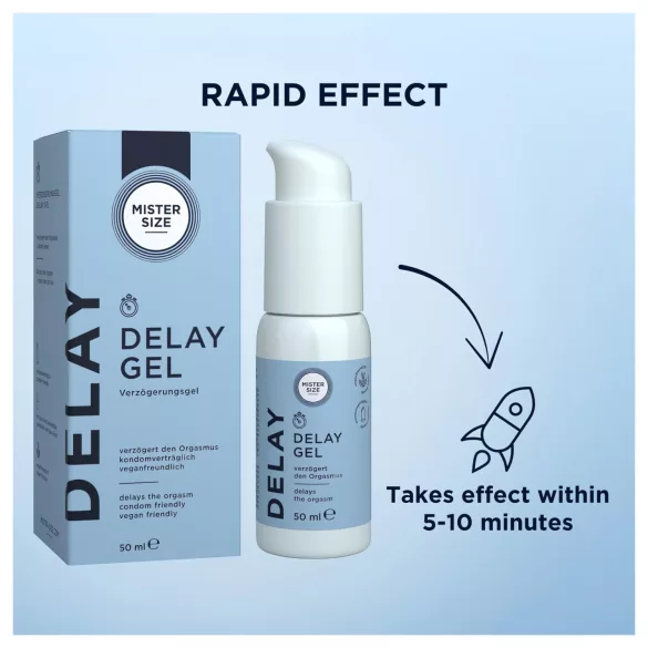 Mister Size - gel retardateur d'éjaculation - 50ml
