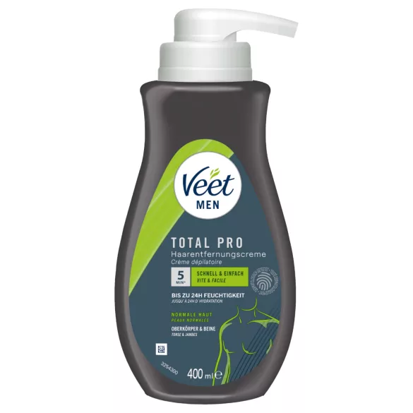 Veet - crème dépilatoire homme - 400 ml