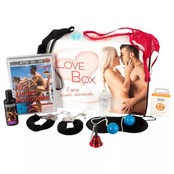 Love Box - coffret pour couples - 15 pièces