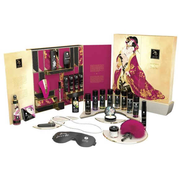 Calendrier des Désirs Shunga - Calendrier de l'Avent de Luxe - 25 pièces