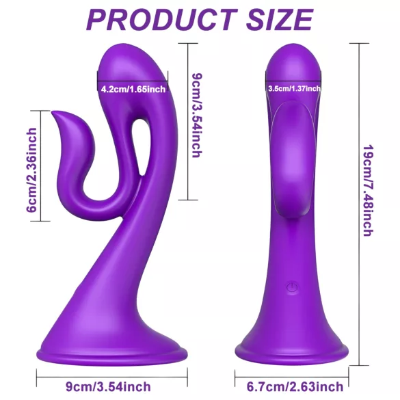 AlvUp - Vibromasseur point G (violet)