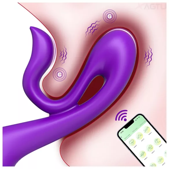 AlvUp - Vibromasseur point G (violet)