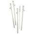 Paille Willy - paille pénis - transparent (4 pcs)