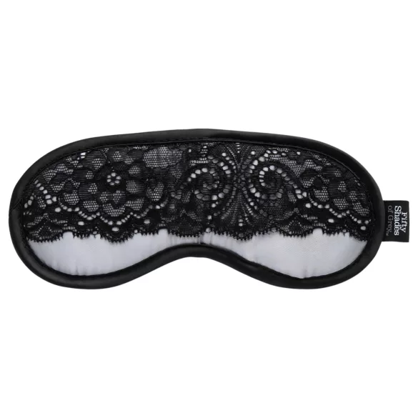 Fifty Shades of Grey - masque pour les yeux en satin - argent
