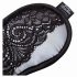 Les cinquante nuances de gris - Masque satiné argenté