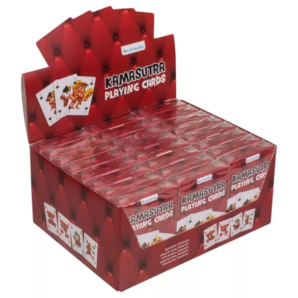 Kama Sutra - jeu de cartes érotiques amusant - 24 cartes