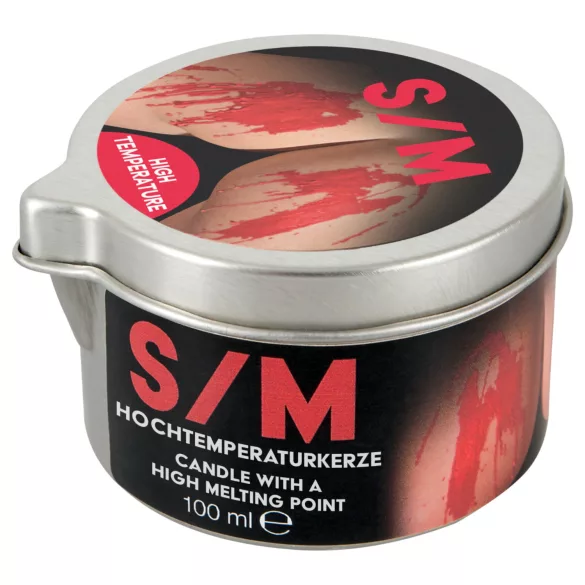 BDSM High Temperature - bougie de massage corps - paraffine chaude - 100ml