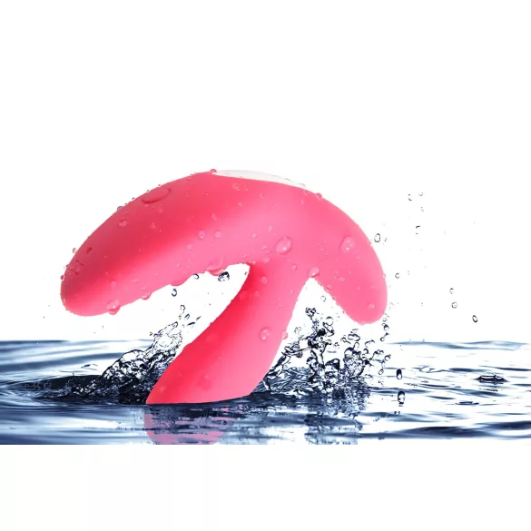 Cotoxo - masseur prostatique vibrant télécommandé - silicone rouge
