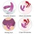 Cotoxo Selle - Vibreur prostatique télécommandé (violet)
