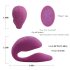 Cotoxo Cupid 2 - Vibromasseur duo télécommande (violet)