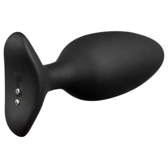 Lovense Hush 2 S - Plug anal vibrant contrôlable par application (38 mm, noir)