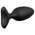 Lovense Hush 2 S - Plug anal vibrant contrôlable par application (38 mm, noir)