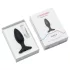 Lovense Hush 2 S - Plug anal vibrant contrôlable par application (38 mm, noir)