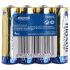 Piles AA durables - Pack de 4