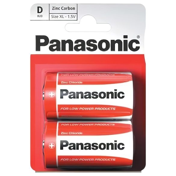 Pile bébé longue durée R14 C - 2 pièces (Panasonic)