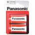 Pile bébé longue durée R14 C - 2 pièces (Panasonic)