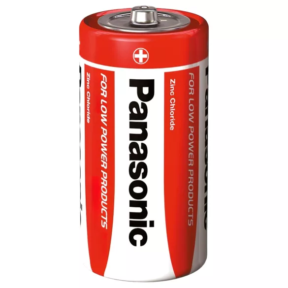 Panasonic - pack de 2 piles C R14 - longue durée