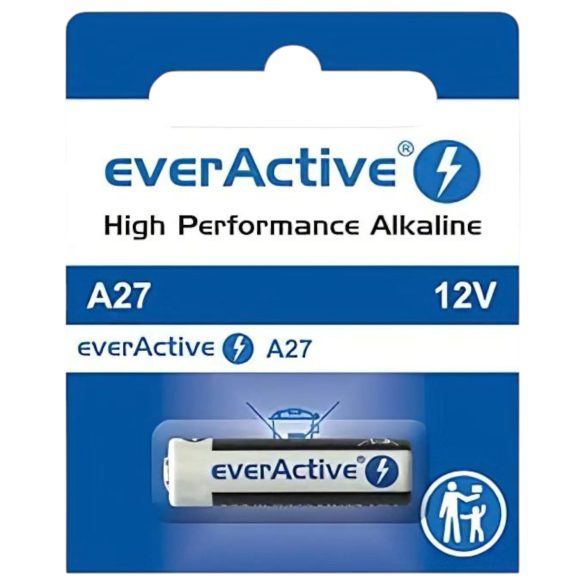 Pile alcaline 12V (27A, MN27) - 1 unité