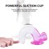 Sunfo - Dildo transparent à ventouse - 22cm (violet translucide)