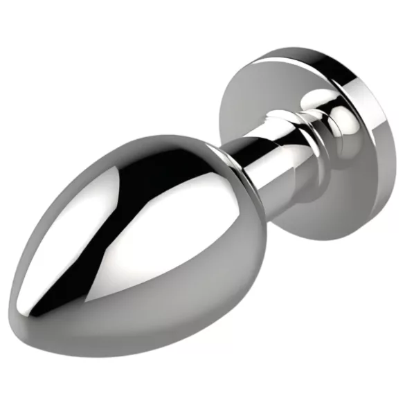 Sunfo - plug anal vibrant télécommandé rechargeable - argent