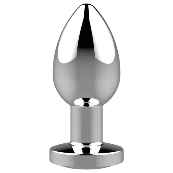 Sunfo - plug anal vibrant télécommandé rechargeable - argent