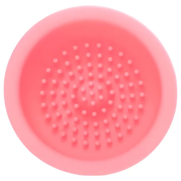 Sunfo - vibromasseur seins rechargeable - silicone rose
