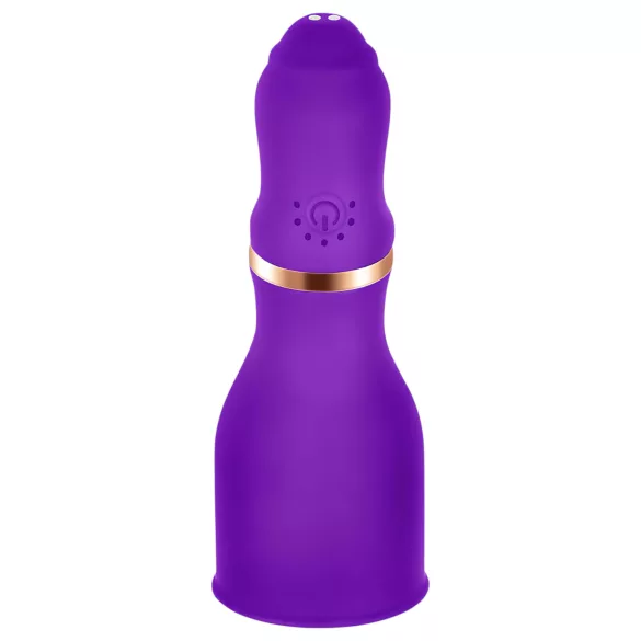 Sunfo - vibromasseur gland rechargeable - silicone violet