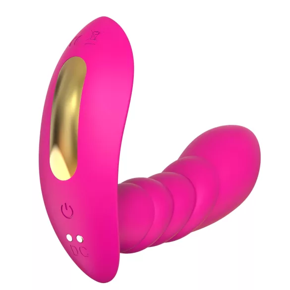 Sunfo - Vibromasseur portable contrôlé par application (rose)