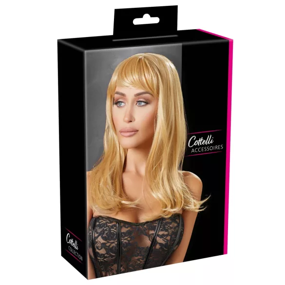 Cottelli - Perruque longue blonde