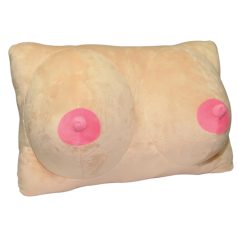 Coussin peluche forme seins