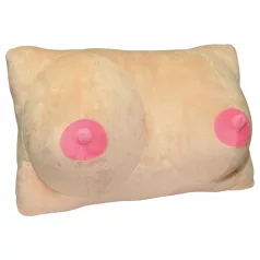 Plushie - coussin poitrine - doux peluche - rose
