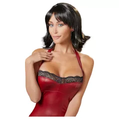   Cottelli - perruque droite noire pour femme, accessoire de déguisement