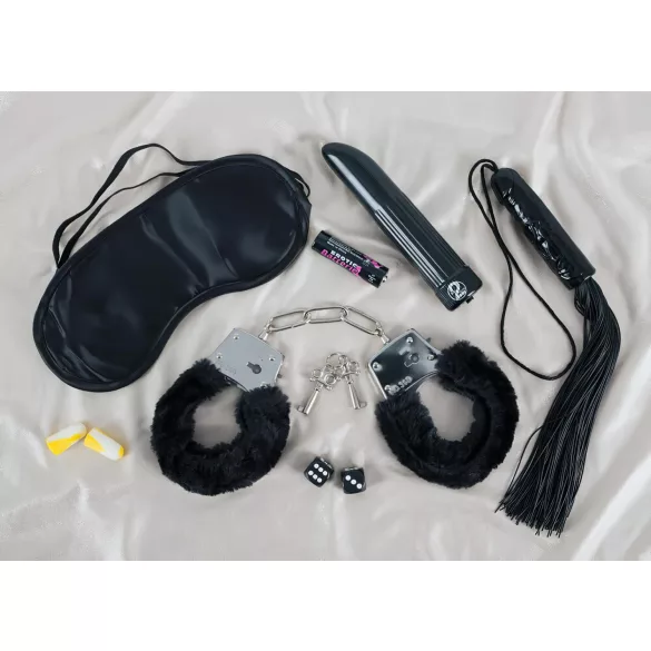 Das FRIVOLE - jeu de bondage pour couple - accessoires inclus - en allemand