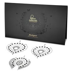 Coffret bijoux intimes scintillants - 3 pièces (noir)