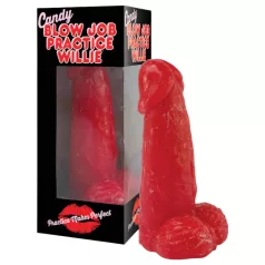 Sucette géante en forme de pénis - fraise (285 g)