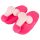 Pantoufles en peluche rose - en forme de pénis