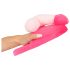 Pantoufles en peluche rose - en forme de pénis