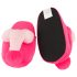 Pantoufles en peluche rose - en forme de pénis