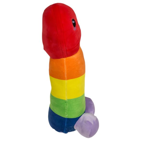 Peluche pénis arc-en-ciel - 30 cm