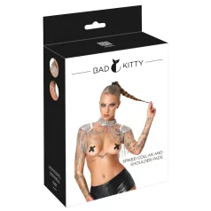 Bad Kitty - épaulettes à chaîne (argent)